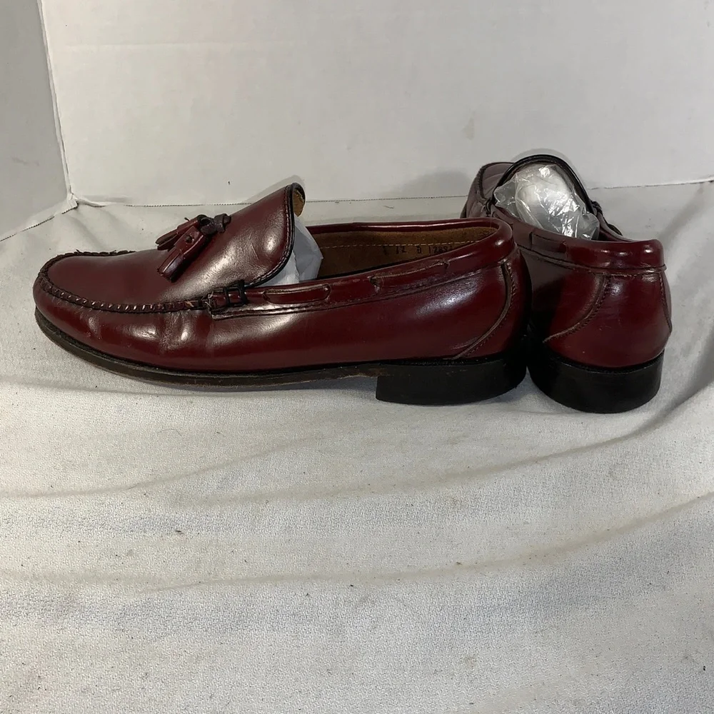 Sebago Men's Tassel Loafers in Burgundy
